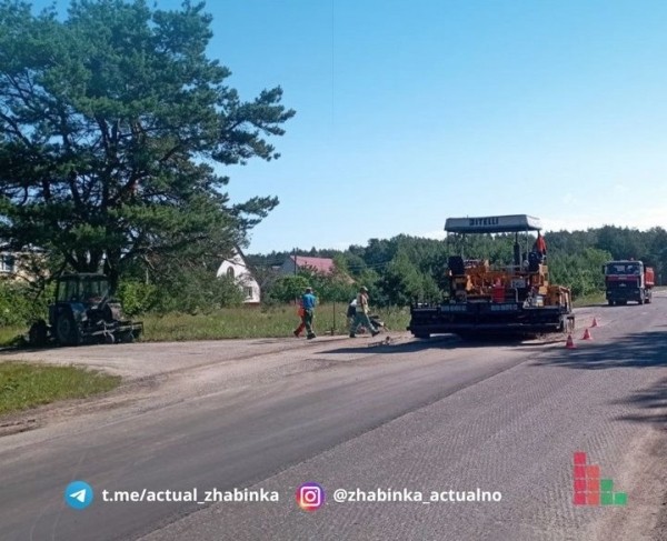 В город-спутнике Бреста осуществляется ремонт дорожного полотна В город-спутнике Бреста осуществляется ремонт дорожного полотна