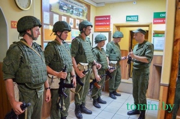 Занятия по боевой готовности прошли у брестских ракетчиков