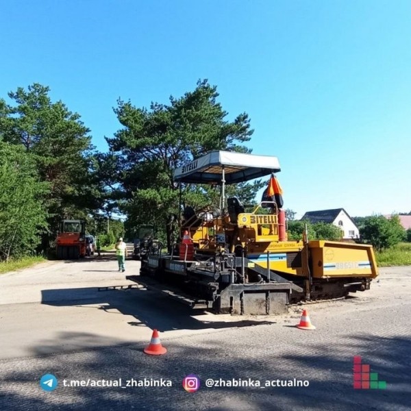 В город-спутнике Бреста осуществляется ремонт дорожного полотна В город-спутнике Бреста осуществляется ремонт дорожного полотна
