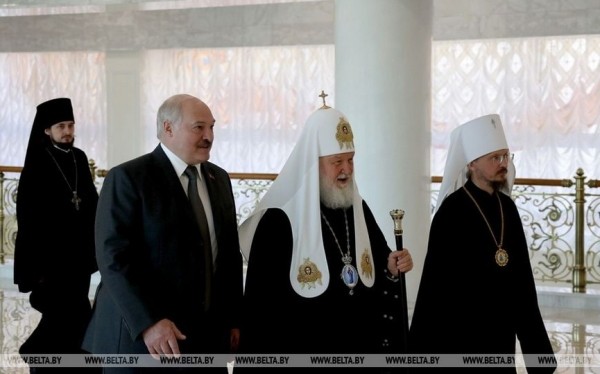 Александр Лукашенко на встрече с Патриархом Кириллом: правда на нашей стороне, мы выдержим любое давление