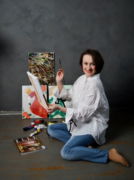 Выставка Ксении Чигладзе «Исцеление творчеством» откроется в Барановичах Выставка Ксении Чигладзе «Исцеление творчеством» откроется в Барановичах