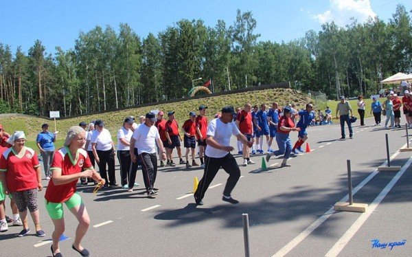 Межрегиональная спортландия «Веселые старты» для людей с инвалидностью состоялась в Барановичскойм районе
