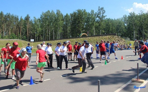 Межрегиональная спортландия «Веселые старты» для людей с инвалидностью состоялась в Барановичскойм районе