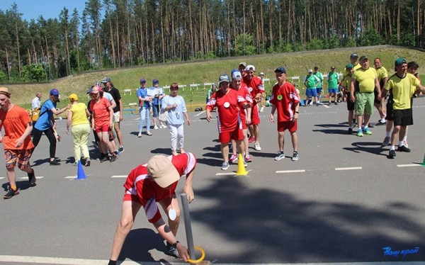 Межрегиональная спортландия «Веселые старты» для людей с инвалидностью состоялась в Барановичскойм районе