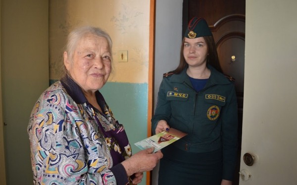 О пожарной безопасности рассказали одиноким гражданам