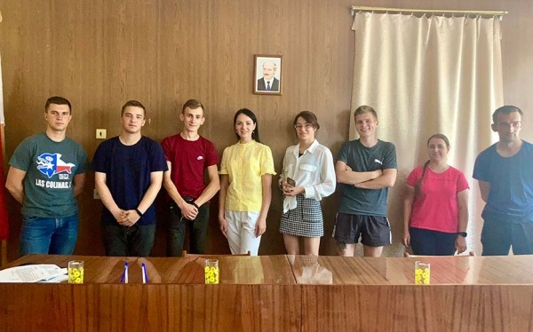 Первый секретарь Барановичского райкома БРСМ проводит встречи в первичках