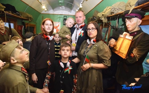 «Поезд Победы» впервые встречают Барановичи