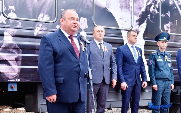 «Поезд Победы» впервые встречают Барановичи