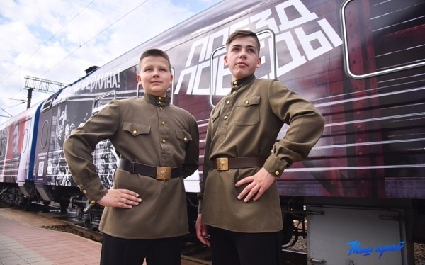 «Поезд Победы» впервые встречают Барановичи