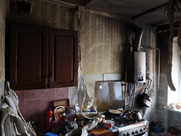 В Ганцевичах горела квартира в многоэтажке В Ганцевичах горела квартира в многоэтажке