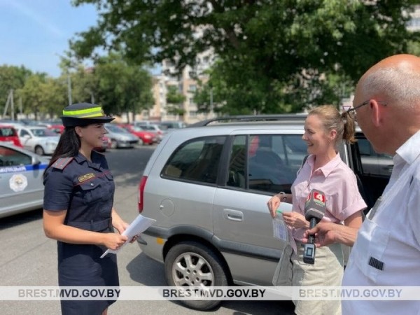 ГАИ Бреста проверила, кто паркуется на местах для инвалидов