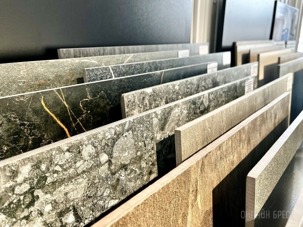 Прогулялись по «Квадратному метру» и удивились изобилию. Современная керамическая плитка по низким ценам в дискаунтере на Кирова, 48 в Бресте