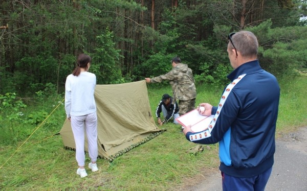 Чему был посвящен масштабный турслет в Барановичском районе?