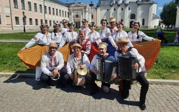 Народный ансамбль «Лiрнiкi» из Барановичского района побывал в Великом Новгороде