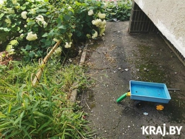 В Беларуси обрушился балкон вместе с мужчиной