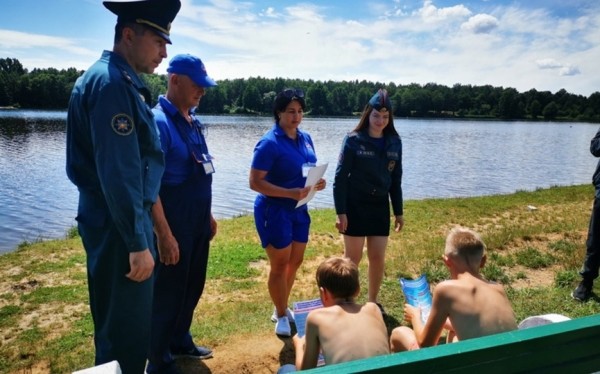 МЧС и ОСВОД «навестили» отдыхающих на Мышанке