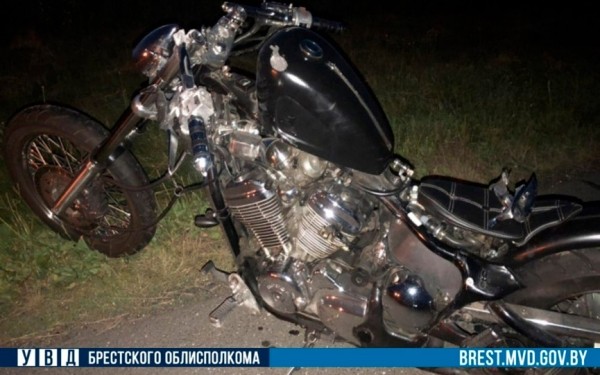 Мотоциклист травмирован в Барановичском районе Мотоциклист травмирован в Барановичском районе