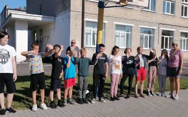 Открытая тренировка прошла на стадионе СШ № 7 г. Барановичи