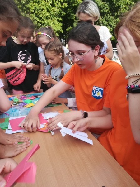 Проект «Дворовые игры» сделал остановку в гимназии № 4