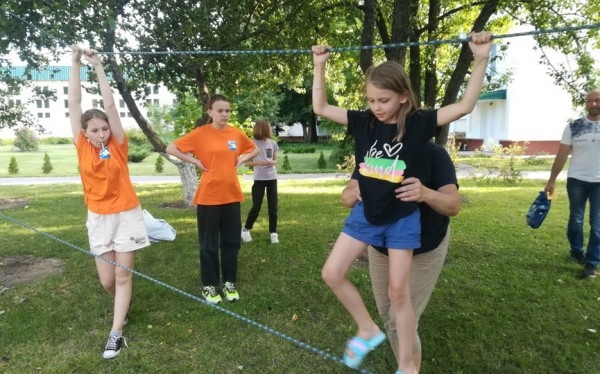 Проект «Дворовые игры» сделал остановку в гимназии № 4
