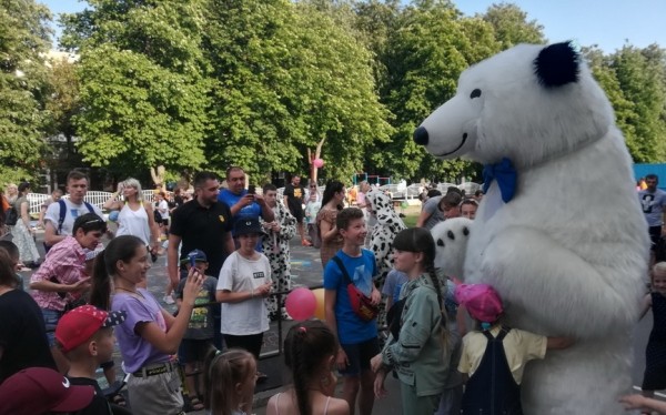 Проект «Дворовые игры» сделал остановку в гимназии № 4