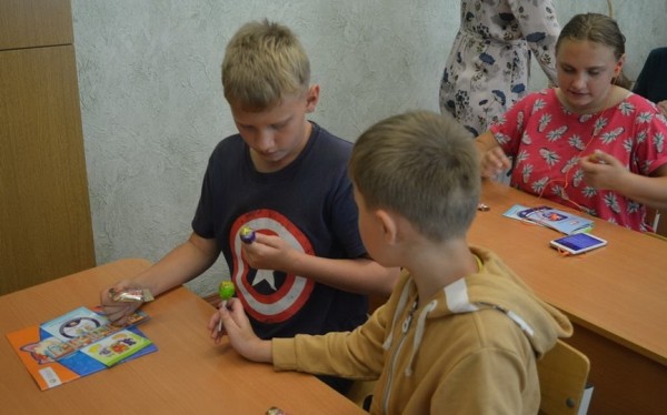 Сотрудники ГРОЧС провели конкурсы и викторины в гимназии № 2