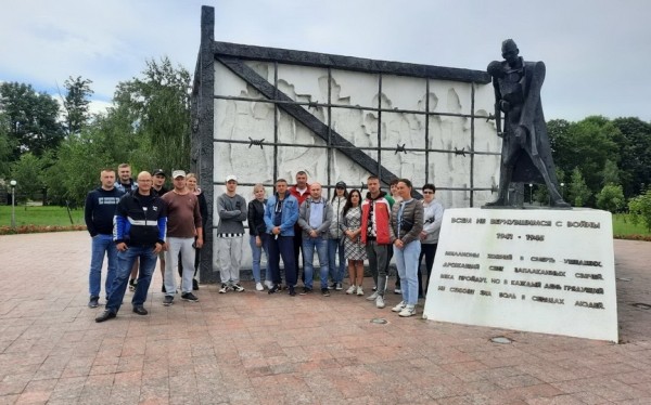 Товарищескую встречу с коллективом Бобруйских тепловых сетей провели работники предприятия «Барановичи коммунтеплосеть»