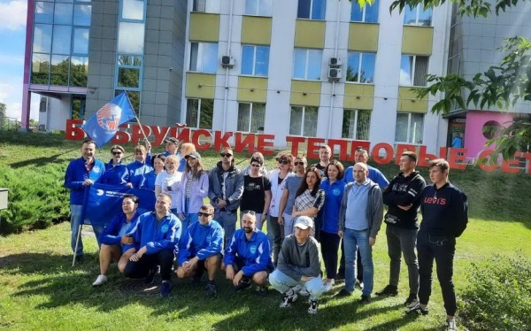 Товарищескую встречу с коллективом Бобруйских тепловых сетей провели работники предприятия «Барановичи коммунтеплосеть»