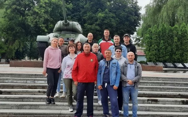 Товарищескую встречу с коллективом Бобруйских тепловых сетей провели работники предприятия «Барановичи коммунтеплосеть»