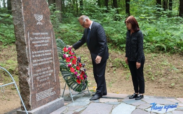 В Молчади почтили память 3 600 расстрелянных мирных жителей еврейской национальности