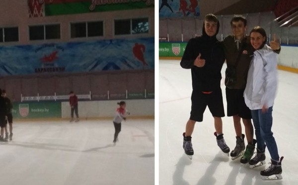 Фотофакт. В Барановичах возобновились массовые катания на коньках Фотофакт. В Барановичах возобновились массовые катания на коньках