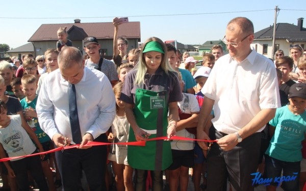 В Барановичском районе открылся новый «Родны кут»