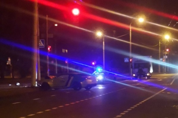 В Минске разбили каршеринговый Chevrolet Camaro