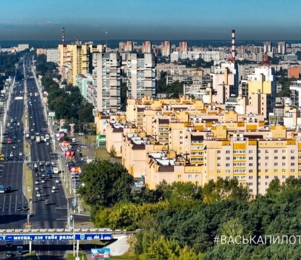 
                Въезд в Брест с высоты
            