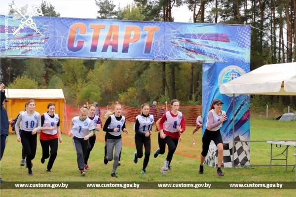 Команда Брестской таможни выиграла чемпионат таможенных органов по легкоатлетическому кроссу