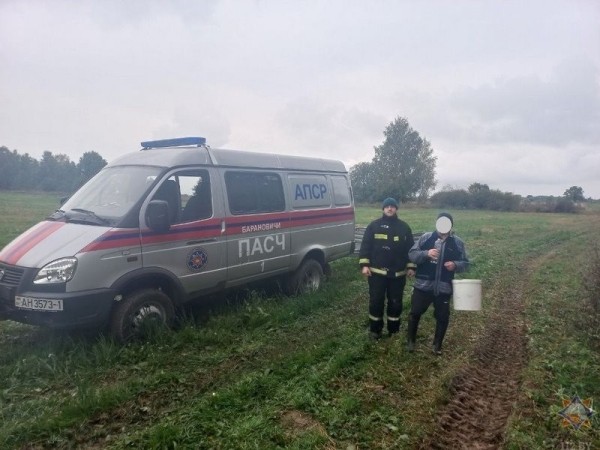 В лесах Брестской области заблудились двое мужчин, которые собирали грибы