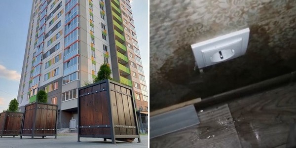 «Вода текла даже через розетки». Как «умная» новостройка подвела жителей «Вода текла даже через розетки». Как «умная» новостройка подвела жителей