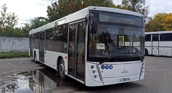 Два новых городских автобуса прибыли в Брест и уже работают на линии