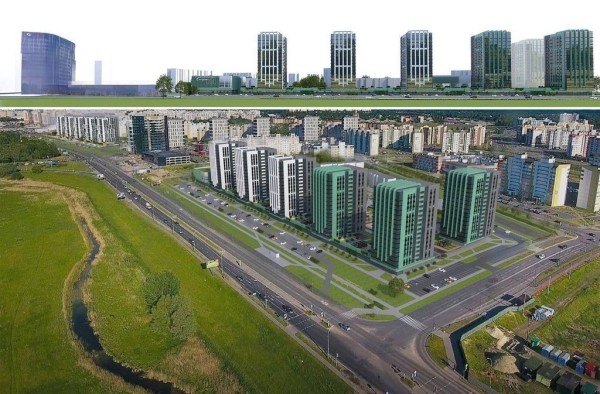 Какой может быть застройка на Варшавском шоссе в Бресте Какой может быть застройка на Варшавском шоссе в Бресте