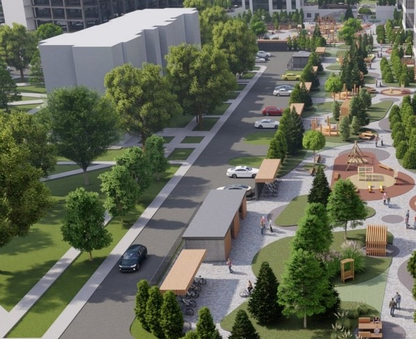 Какой может быть застройка на Варшавском шоссе в Бресте Какой может быть застройка на Варшавском шоссе в Бресте