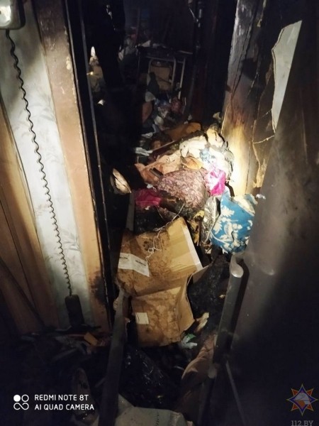 Хозяйку нашли на полу. Ночной пожар в Бресте