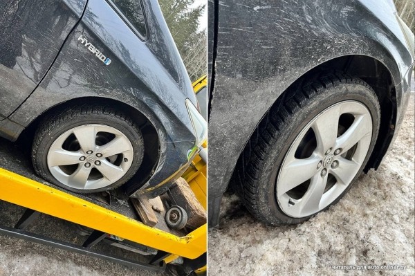 «Каско ни у кого нет». Несколько машин влетело в ямы: кто теперь будет оплачивать ремонт?