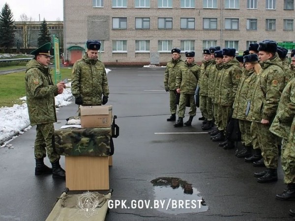 В Брестской пограничной группе начался новый учебный год