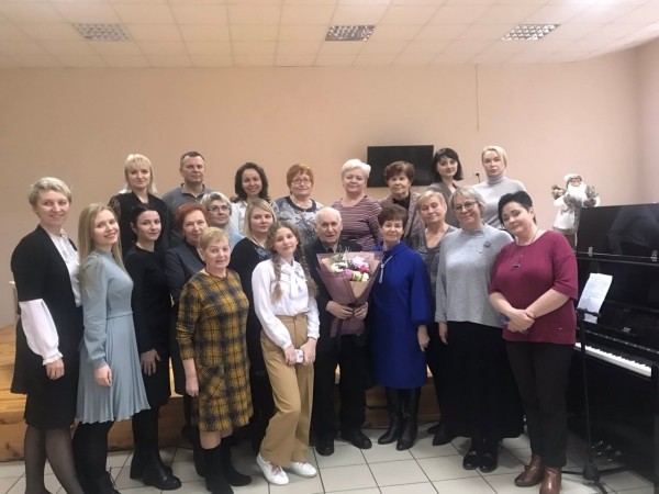 В средней школе № 20 г. Бреста состоялась творческая встреча с Эдуардом Семеновичем Ханком