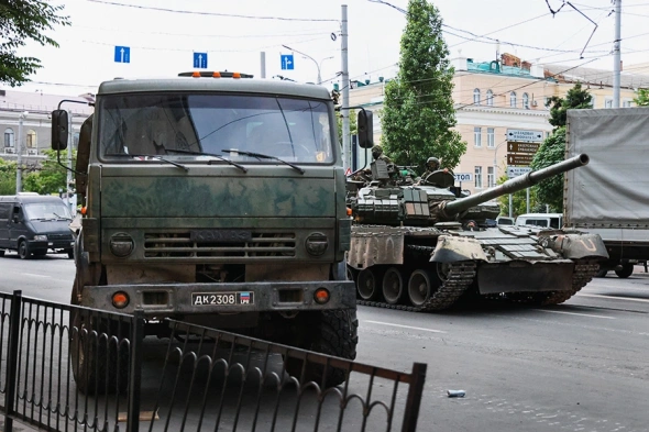 В России начался вооруженный мятеж. ЧВК «Вагнера» заняла Ростов-на-Дону и идет маршем на Москву