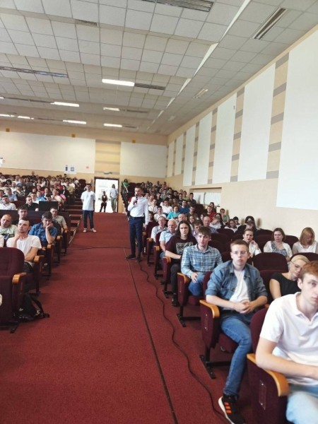 Сергей Лободинский и Валерий Вакульчик посетили УО «Брестский государственный технический университет» Сергей Лободинский и Валерий Вакульчик посетили УО «Брестский государственный технический университет»