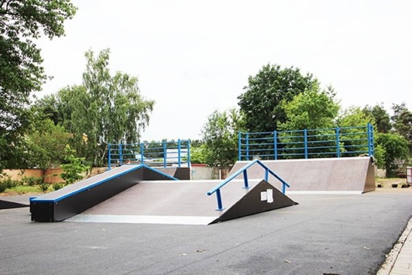 Скейт-парк обустраивают в Ганцевичах