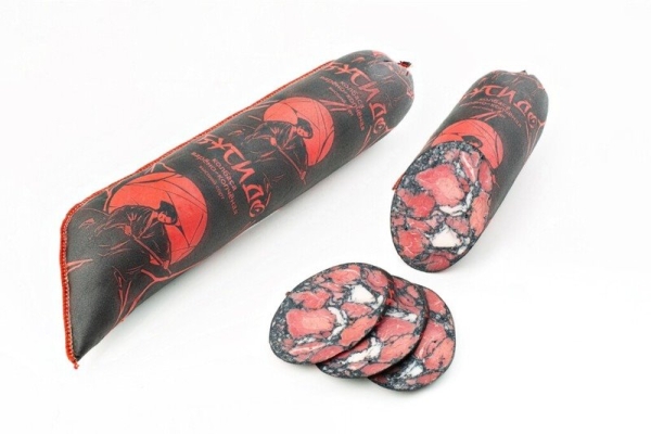 Купили и продегустировали черную колбасу