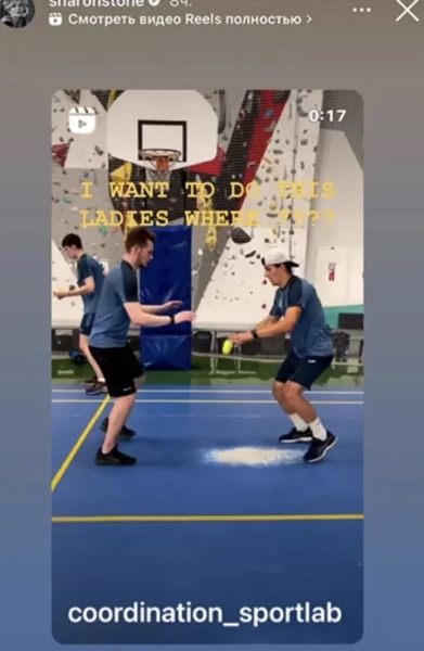 Шэрон Стоун заинтересовали тренировки хоккеистов «Бреста». Актрису пригласили в Беларусь