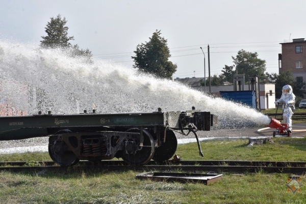 В Бресте прошли учения на железнодорожном транспорте В Бресте прошли учения на железнодорожном транспорте